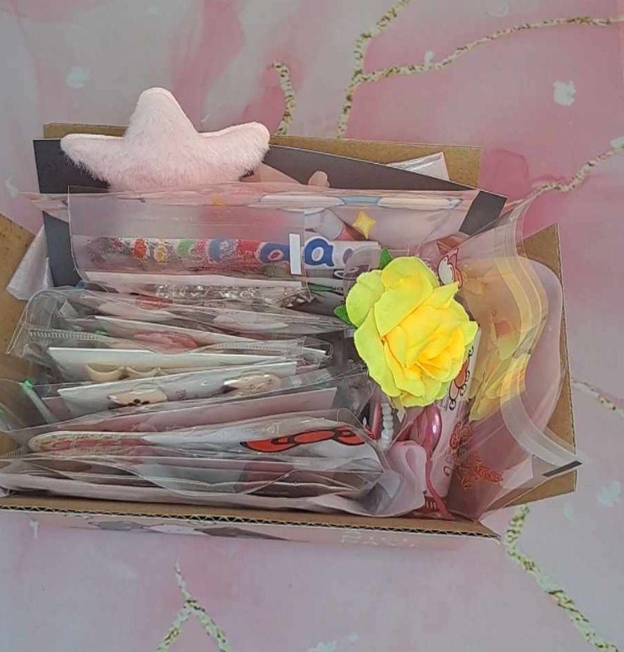MYSTERY BALL ROSE (press on nails décorés)