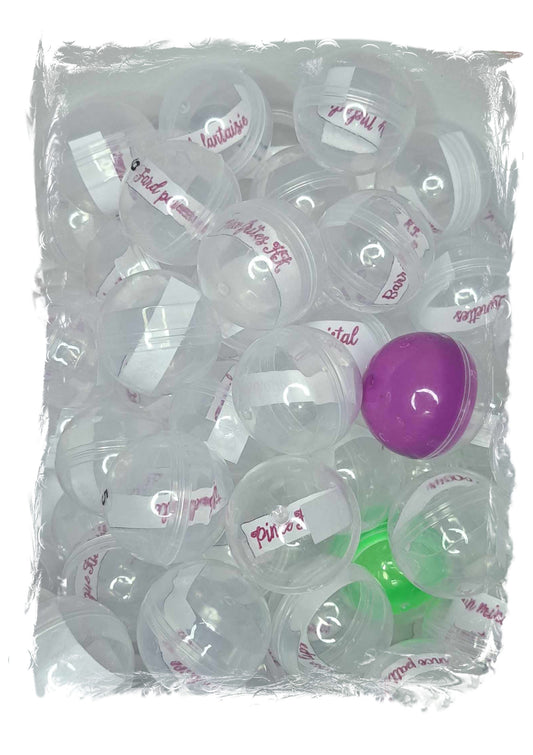 MYSTERY BALL TRANSPARENTE (press on nails classiques)